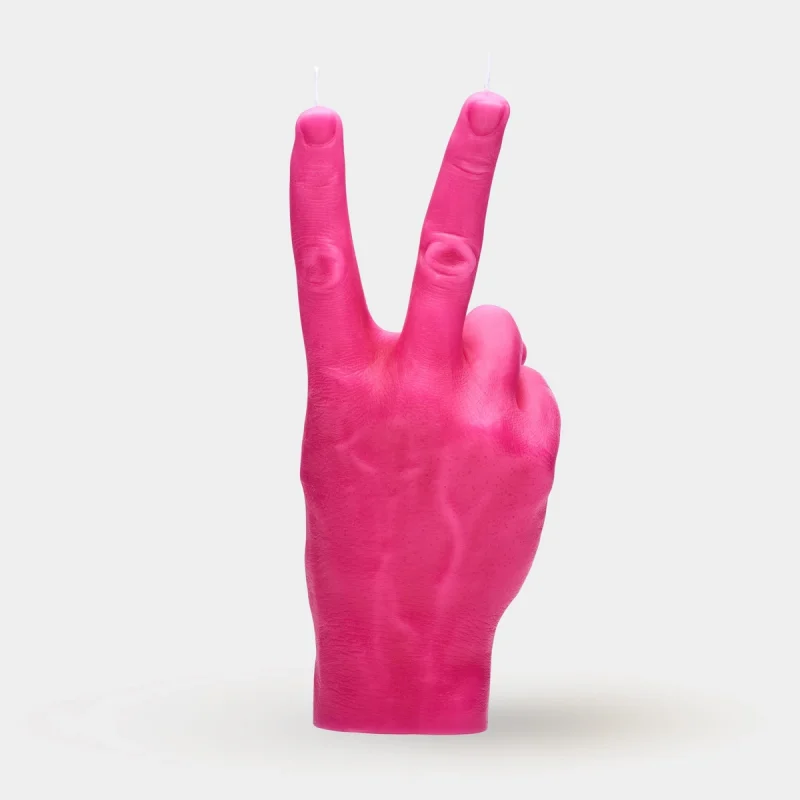 hand gesture candle peace