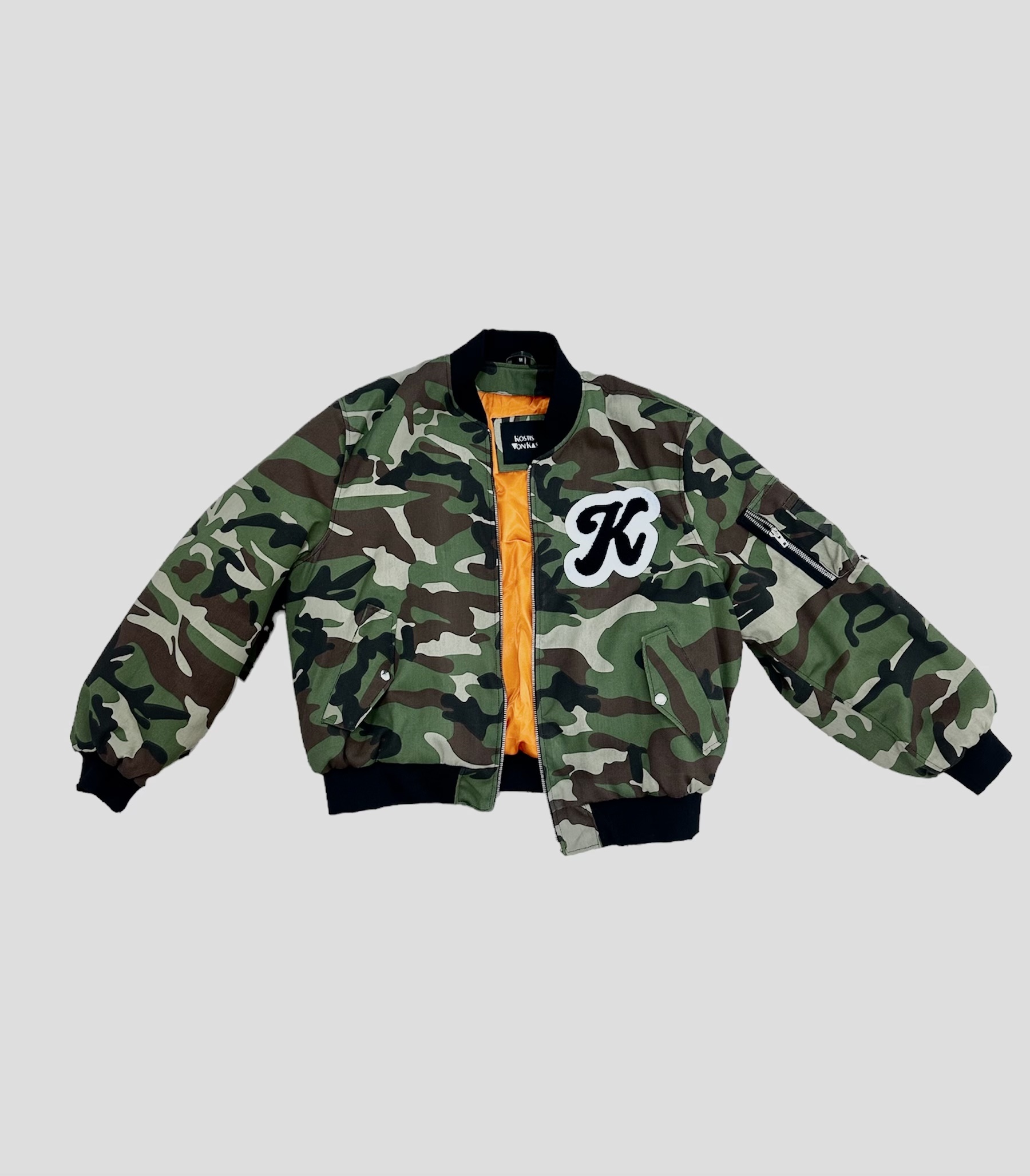 Military Bomber Fly Jacket
