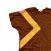 Triangle T- Shirt Brown Yellow