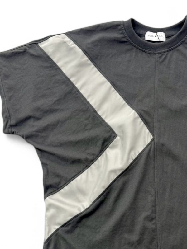 Triangle T- Shirt Grey with Dark Grey