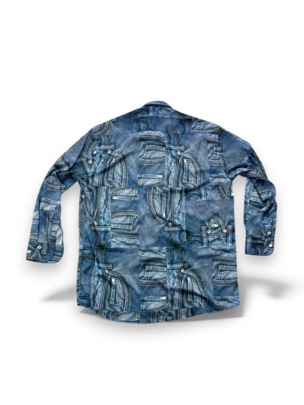 Denim Illusion Print Shirt
