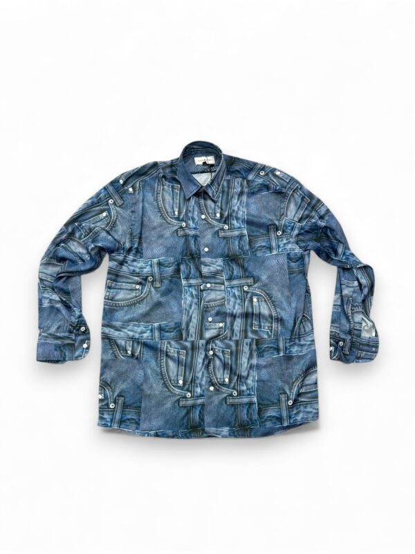Denim Illusion Print Shirt