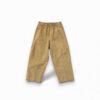 Beige Wide-Leg Unisex Pants