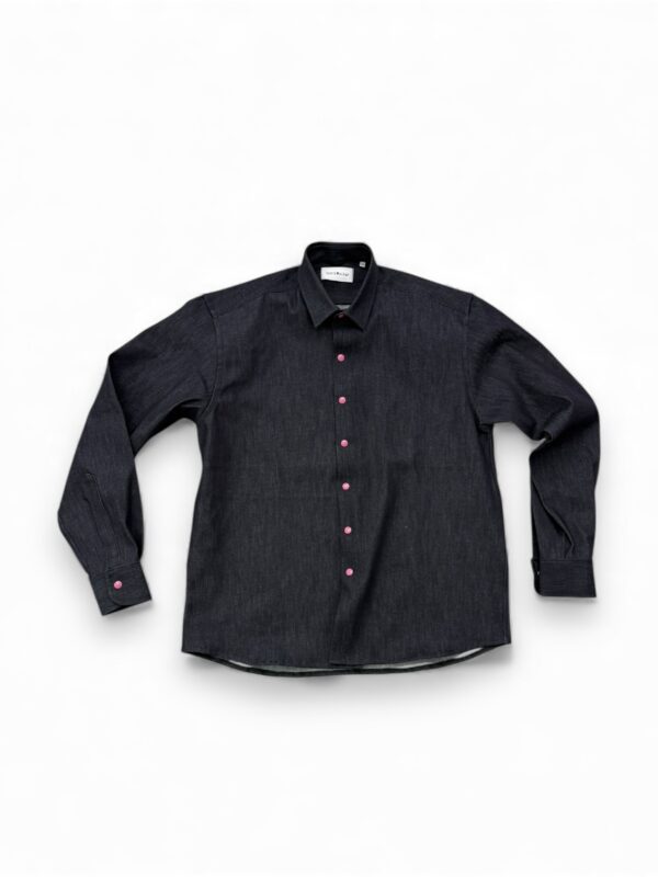 Dark Denim-Style Shirt