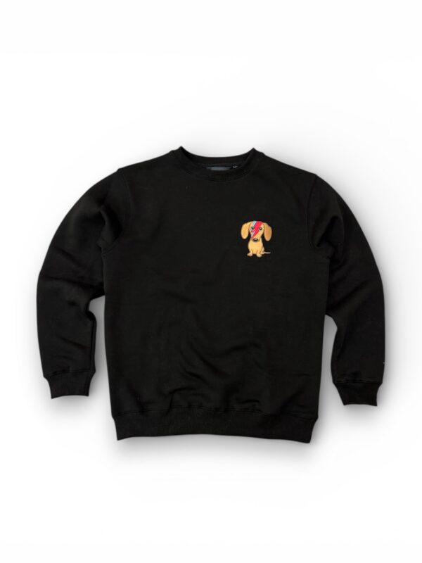 Zinovia Stardust Black Sweatshirt