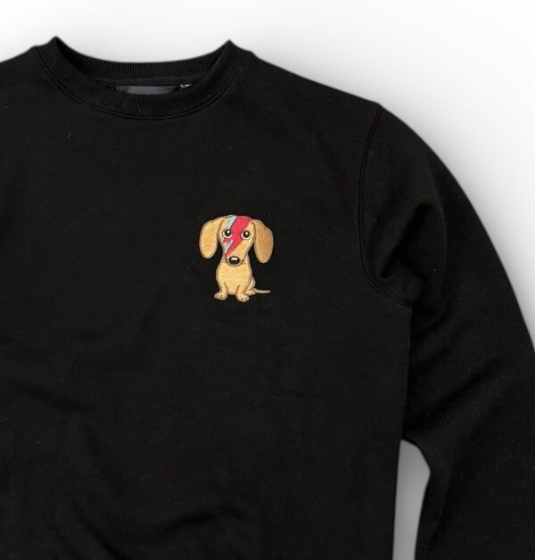 Zinovia Stardust Black Sweatshirt