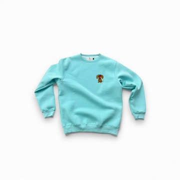 Zinovia Stardust Tiffany Blue Sweatshirt