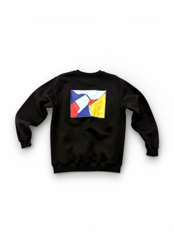 Athens Black Mondrian Sweatshirt