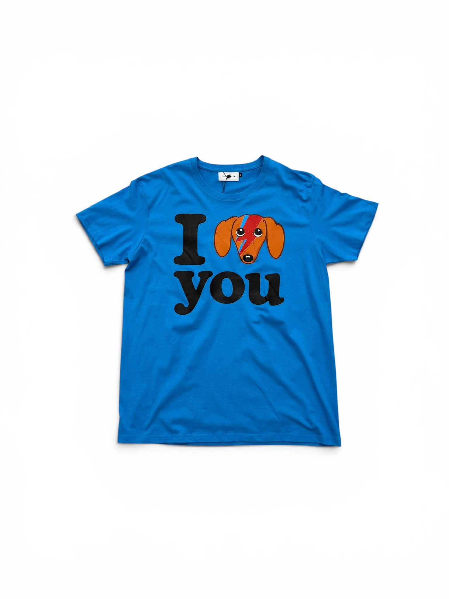I Love You Zenovia T Shirt Blue