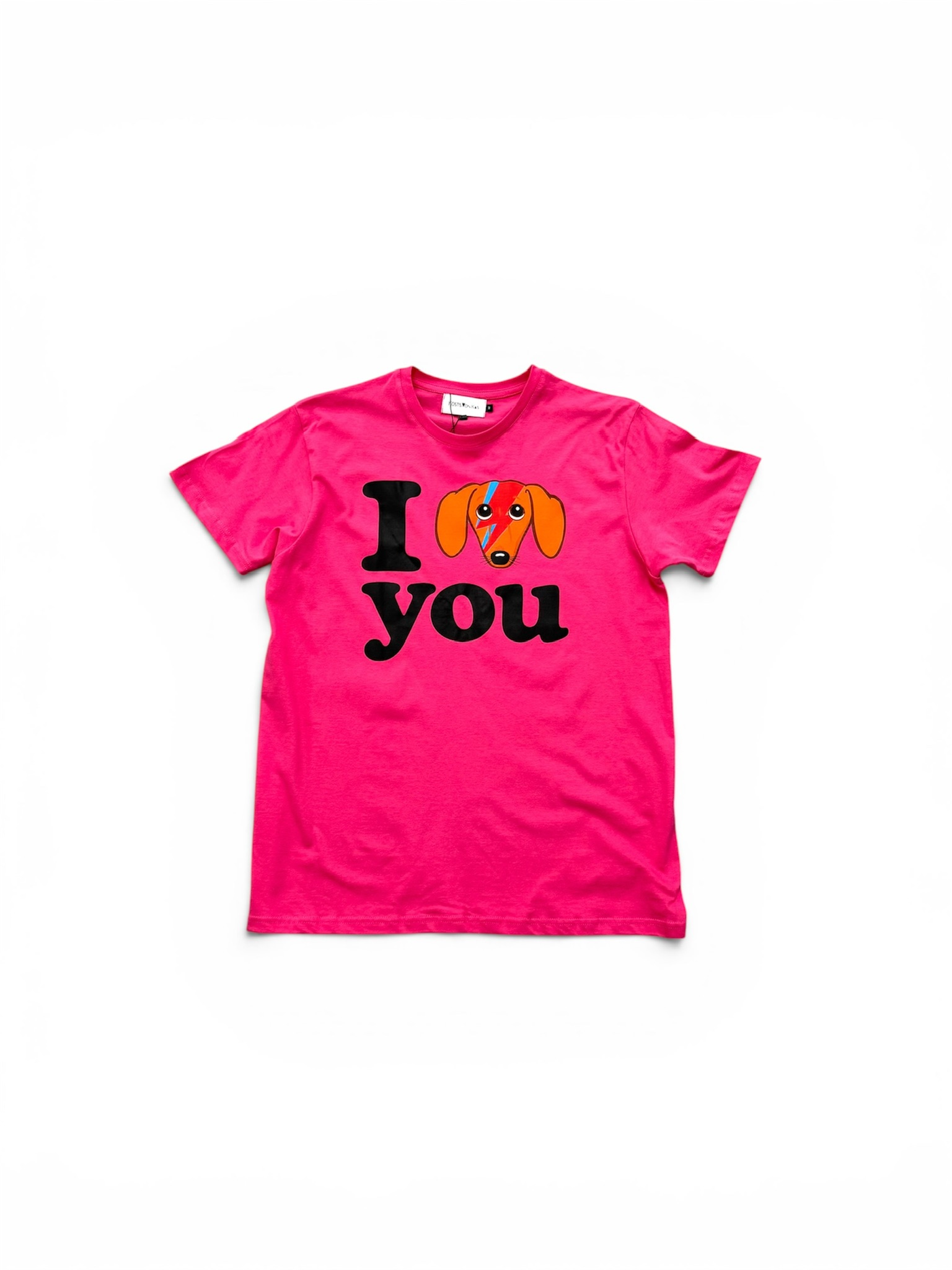I Love You Zenovia T Shirt Fuchsia